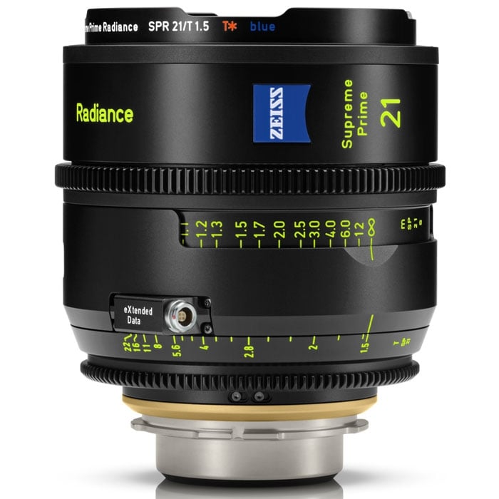 ZEISS Supreme Prime Radiance 21mm T1.5 (Meter, PL Mount)