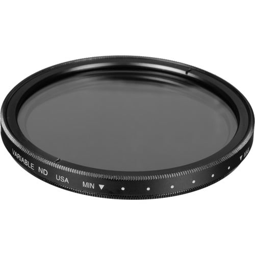 Tiffen 62mm Variable Neutral Density Filter (2 to 8 stops)