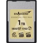 Exascend 1TB Essential Pro Max CFexpress 4.0 Type A Memory Card(Read:1750MB/S, Write:1750MB/S)