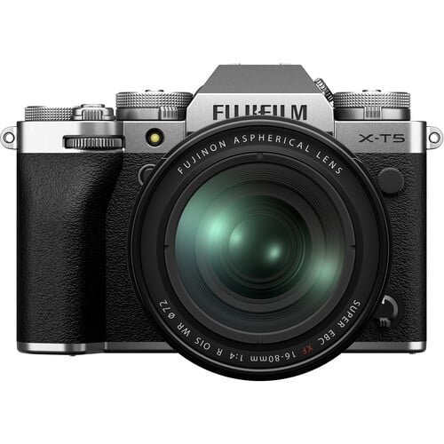 Fujifilm Digital Camera X-T5 16-80mm Kit Silver