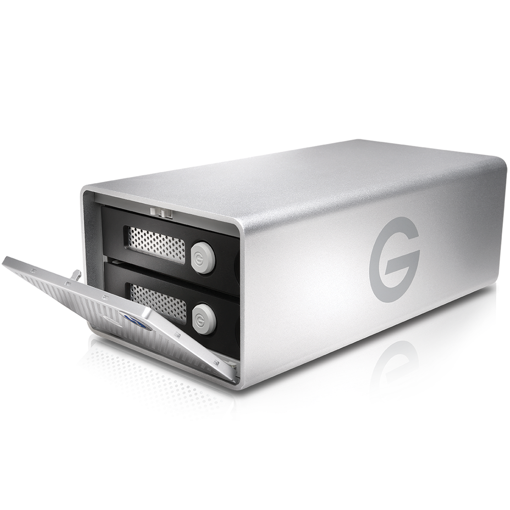 G-Technology 20TB G-RAID Removable Thunderbolt 3 & USB-C 3.1G2 Silver