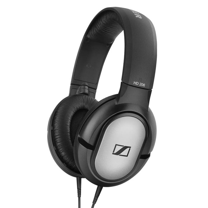 Sennheiser HD 206 Over-Ear Headset Black