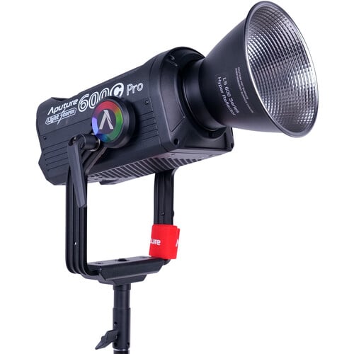 Aputure LS 600c Pro Light Storm 600W RGBWW Bowens Mount Point-Source LED with V Mount battery plate