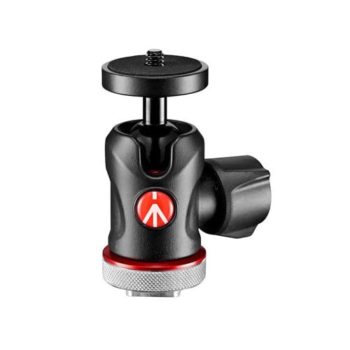 Manfrotto 492 (MH492LCD-BH) Centre Ball Head with Cold shoe mount
