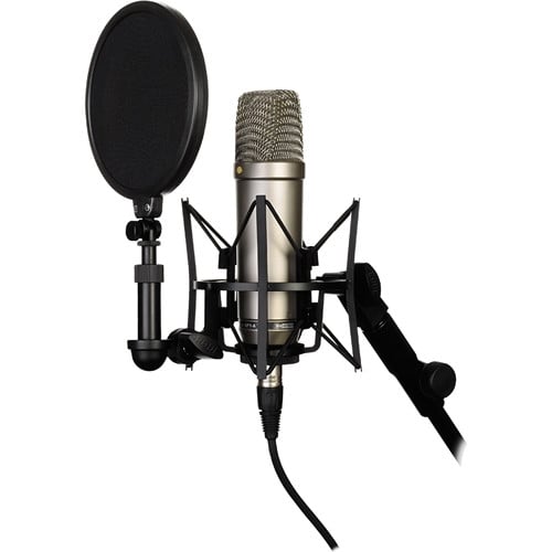 Rode NT1-A Large-Diaphragm Condenser Microphone (Single) studio-grade