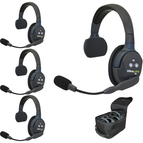 Eartec UL4SEU UltraLITE 4-Person Headset System