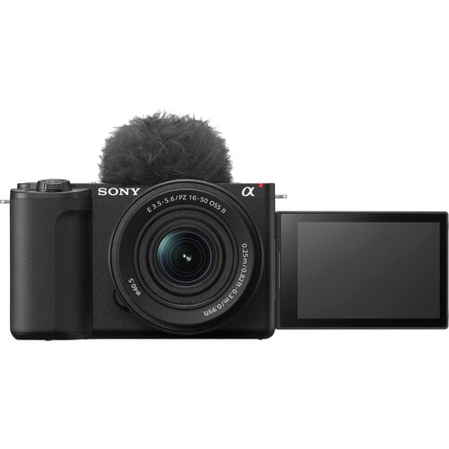 Sony ZV-E10 II Mirrorless Camera with 16-50mm black Color