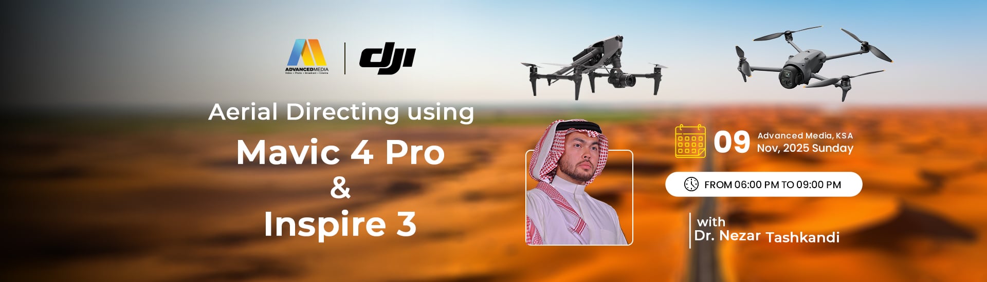 Aerial Directing Using Mavic 4 Pro | DJI Workshop Event