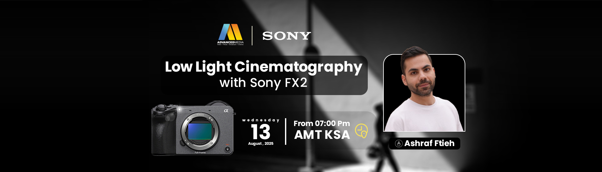 Low Light Cinematography Workshop with Sony FX2